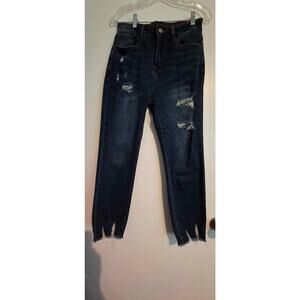 Dark Denim Size 8 Jean(stretchy)